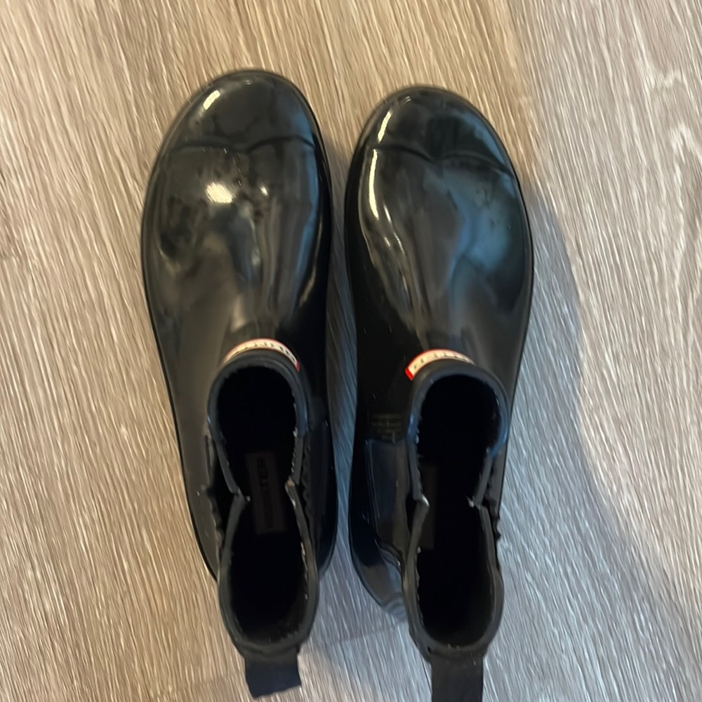 Hunter Original Chelsea Rainboot Shiny Black
